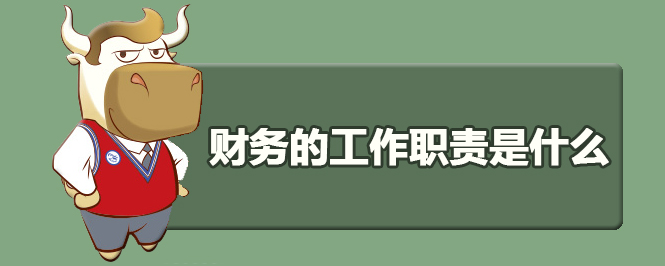 财务的工作职责是什么