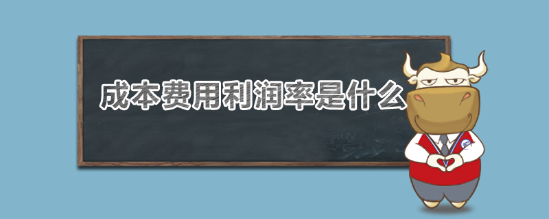 成本费用利润率是什么