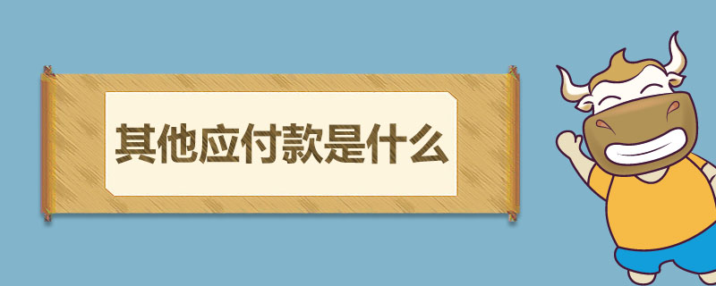 其他应付款是什么