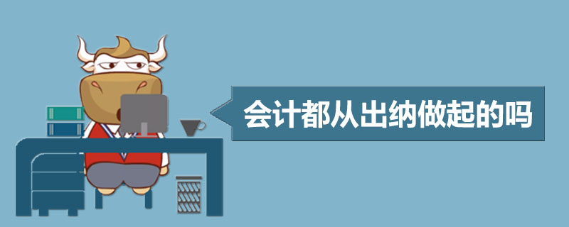 会计都从出纳做起的吗