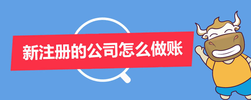 新注册的公司怎么做账